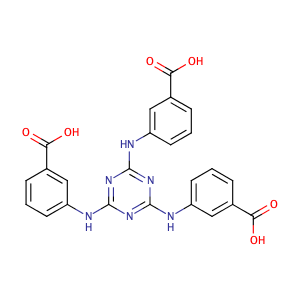 3,3',3''-((1,3,5-三嗪-2,4,6-三基)三氮杂二基)三苯甲酸