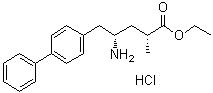 CAS 登录号:149690-12-0, (2R,4S)-4-氨基-5-(联苯-4-基)-2-甲基戊酸乙酯盐酸盐