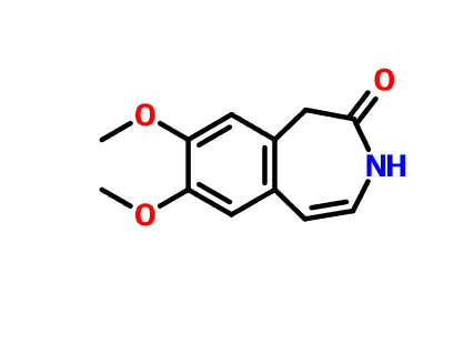 7,8-二甲氧基-1,3-二氢-2H-3-苯并氮杂卓-2-酮