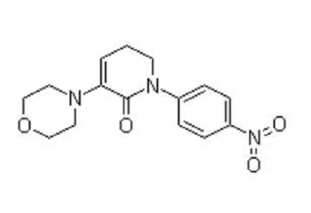 5,6-二氢-3-(4-吗啉基)-1-(4-硝基苯基)-2(1H)-吡啶酮