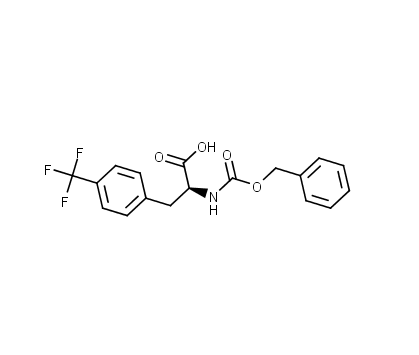 (2S)-2-{[(benzyloxy)carbonyl]amino}-3-[4-(trifluoromethyl)phenyl]propanoic acid