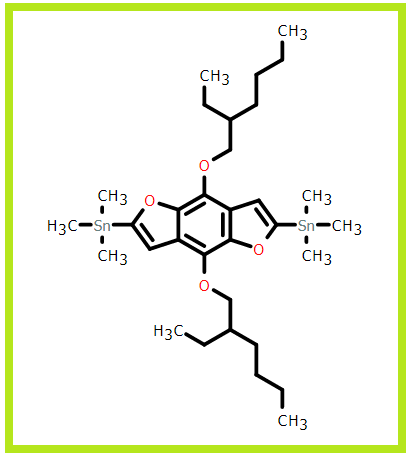 (4,8-双-(2-乙基己氧基)-2,6-双(三甲基锡基)苯并[1,2-b;4,5-b']二呋喃)