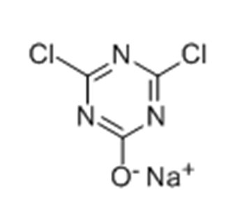 2,4-二氯-6-羟基-1,3,5-三嗪钠盐