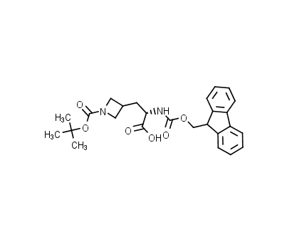 (2S)-3-{1-[(tert-butoxy)carbonyl]azetidin-3-yl}-2-({[(9H-fluoren-9-yl)methoxy]carbonyl}amino)propanoic acid