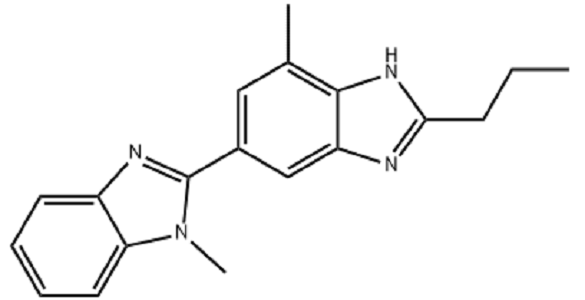 2-正丙基-4-甲基-6-（1'-甲基苯并咪唑-2-基）苯并咪唑