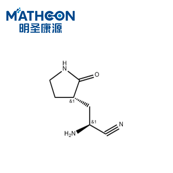 (S)-2-amino-3-((S)-2-oxopyrrolidin-3-yl)propanenitrile
