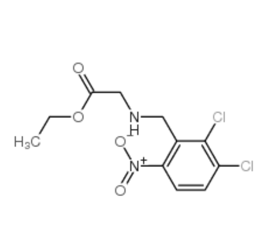 N-(6-硝基-2.3-二氯苄基)甘氨酸乙酯