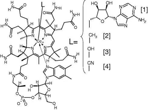 维生素B12（钾钴胺）（ 氰钴胺）