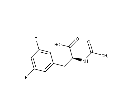 (2S)-3-(3,5-difluorophenyl)-2-acetamidopropanoic acid