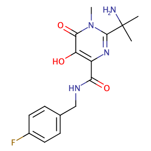 2-(1-氨基-1-甲基乙基)-N-[(4-氟苯基)甲基]-5-羟基-1-甲基-6-氧代-1,6-二氢嘧啶-4-甲酰胺