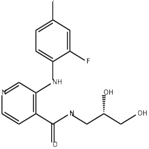 N-[(2S)-2,3-二羟基丙基]-3-[(2-氟-4-碘苯基)氨基]-4-吡啶甲酰胺