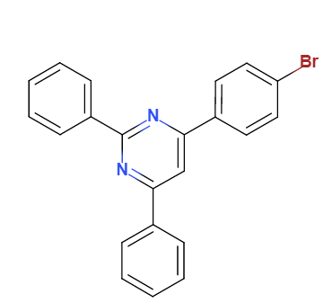 4-(4-溴苯基)-2,6-二苯基嘧啶