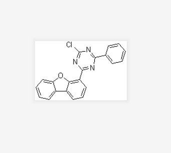 2-氯-4-(二苯并呋喃-4-基)-6苯基-1,3,5-三嗪
