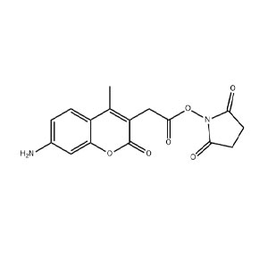 7-氨基-4-甲基香豆素-3-乙酸N-琥珀酰亚胺酯