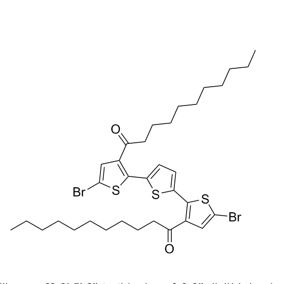 1,1'-(5,5''-dibromo-[2,2':5',2''-terthiophene]-3,3''-diyl)bis(undecan-1-one)