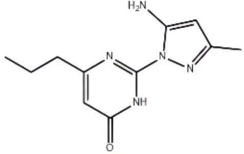 2-(5-Amino-3-methyl-1H-pyrazol-1-yl)-6-propylpyrimidin-4(3H)-one