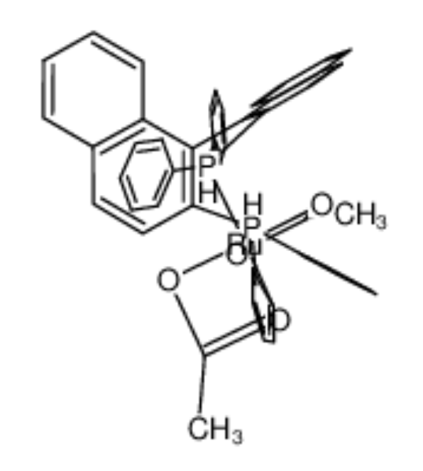 二乙酸根[(R)-(+)-2,2'-二(二苯基膦基)-1,1'-联萘基]钌(II)