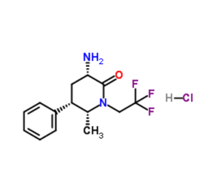 (3S,5S,6R)-3-氨基-6-甲基-5-苯基-1-(2,2,2-三氟乙基)哌啶-2-酮盐酸盐