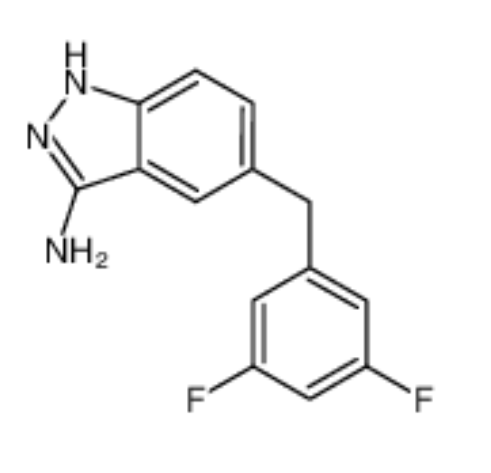 5-(3,5-二氟苄基)-1H-吲唑-3-胺