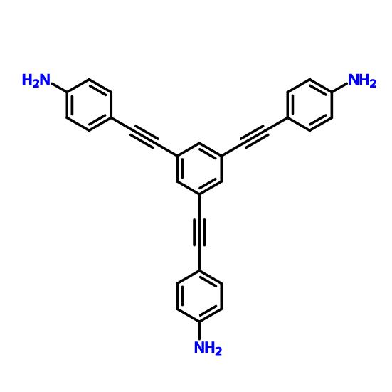 1,3,5-三(2'-(4''-胺基苯基)乙炔)苯
