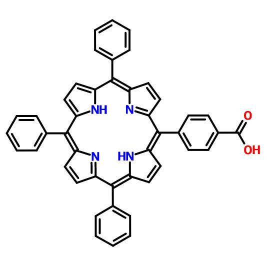5-(4-羧苯基)-10,15,2-三苯基-21H,23H-卟吩