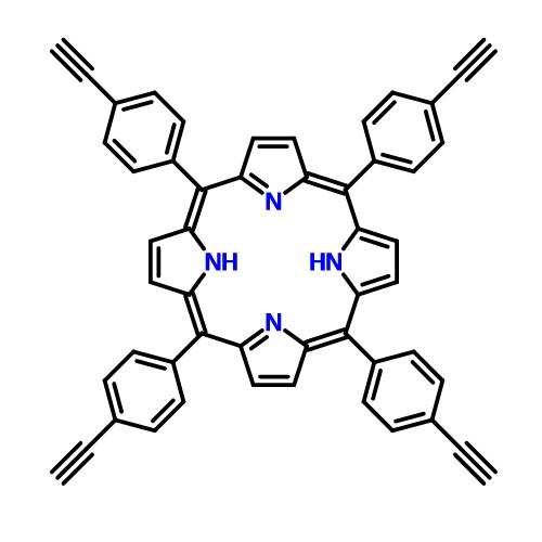5,10,15,20-四(4-乙炔基苯基)卟啉