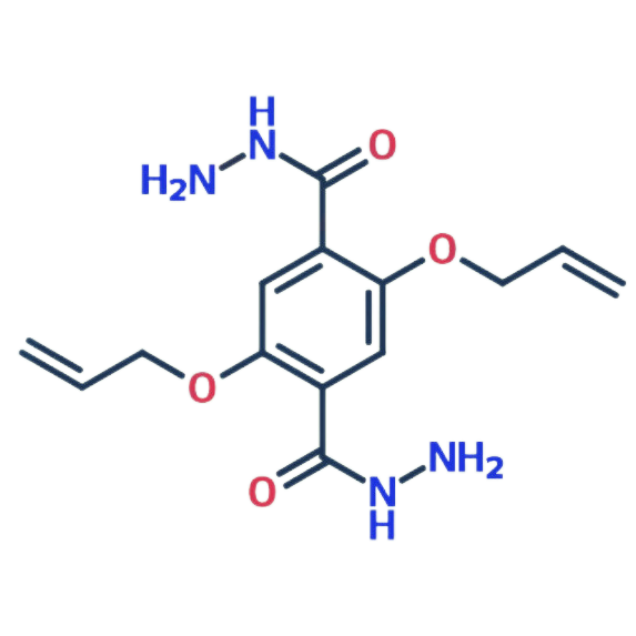 2，5-双（烯丙氧基）对苯二甲酰肼