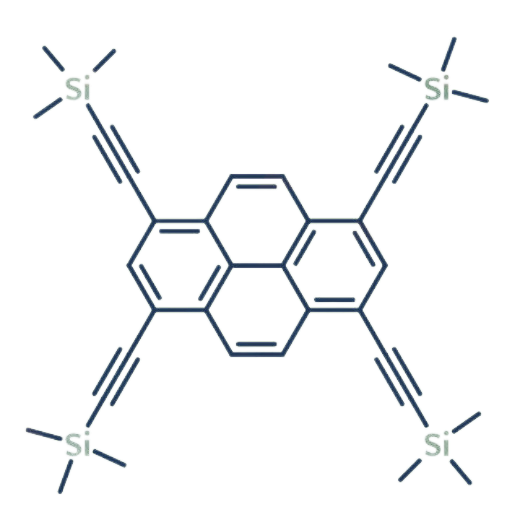 1,3,6,8-四(三甲基硅基乙炔基)芘
