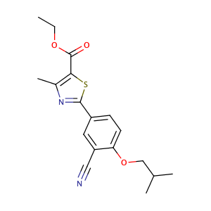 2-(3-氰基-4-异丁氧基苯基)-4-甲基噻唑-5-甲酸乙酯