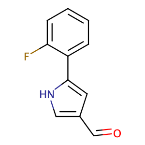 5-(2-氟苯基)-1H-吡咯-3-甲醛