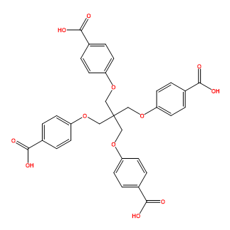 4,4'-((2,2-双((4-羧基苯氧基)甲基)丙烷-1,3-二基)双(氧)苯甲酸