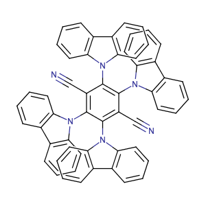 2,3,5,6-四(9-咔唑基)-对苯二腈