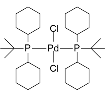 104889-13-6；双(叔丁基二环己基膦)二氯化钯(II)