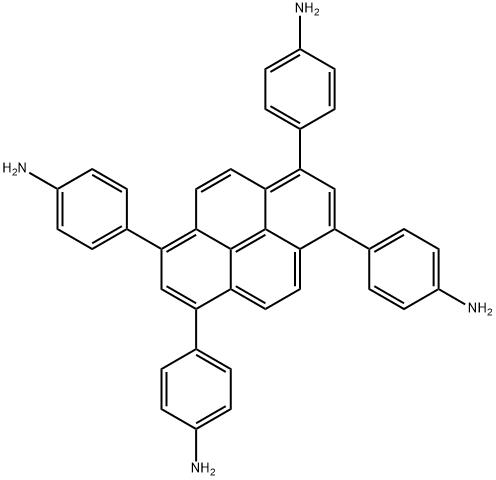 1,3,6,8-四-(对胺基苯基)-芘,CAS号:1610471-69-6,分子式:C40H30N4 1,3,6,8-四-(对胺基苯基)-芘,CAS号:1610471-69-6,分子式:C40H30N4