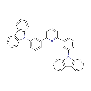 2,6-双( (9H-咔唑-9-基)-3,1-亚苯基)吡啶