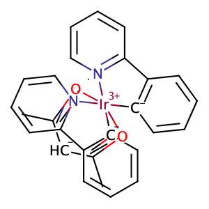 乙酰丙酮酸二(2-苯基吡啶-C2,N)合铱(III)