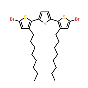 5,5''-二溴-3,3''-二辛基-2,2':5',2''-三联噻吩