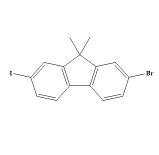 2-溴-7-碘-9,9-二甲基-9H-芴；319906-45-1