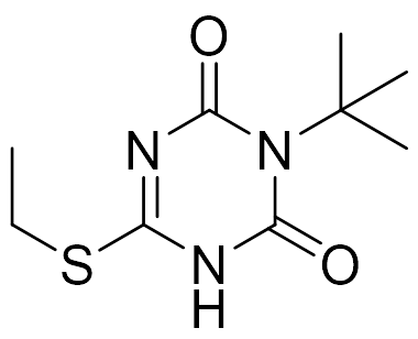 3-叔丁基-6-(乙硫基)-1,3,5-三嗪-2,4(1H,3H)-二酮