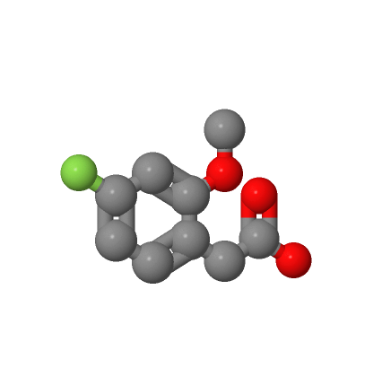 ?886498-61-9；2-甲氧基-4-氟苯乙酸