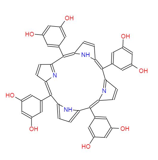 5,10,5,20-四(3,5-二羟苯基) -21H,23H-卟吩