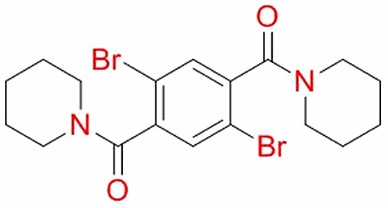 1,1’-(2,5-二溴-1,4-苯撑)双[1-(1-哌啶基)-甲酮]