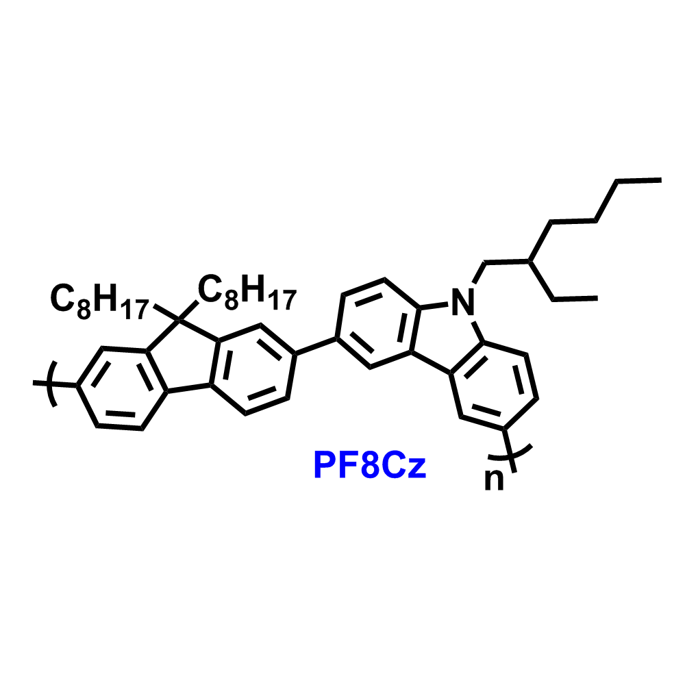 伏安光电高性能聚合物空穴传输材料PF8Cz