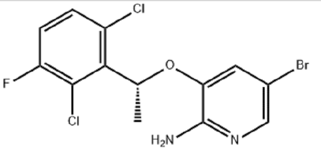 [5-溴-3-[(1R)-(2,6-二氯-3-氟苯基)乙氧基]吡啶-2-基]胺