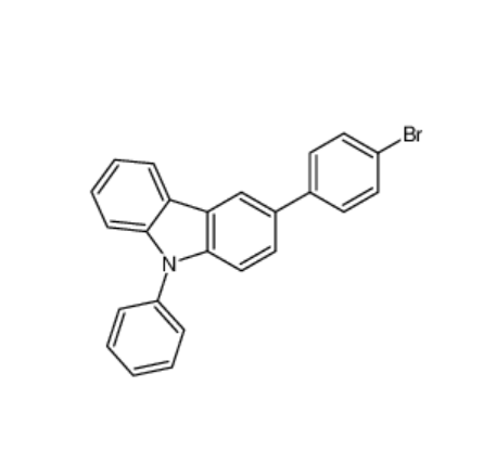 3-(4-溴苯基)-9-苯基咔唑