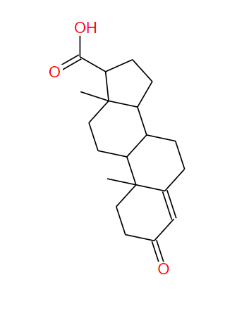 3-氧代-雄甾-4-烯-17beta-羧酸