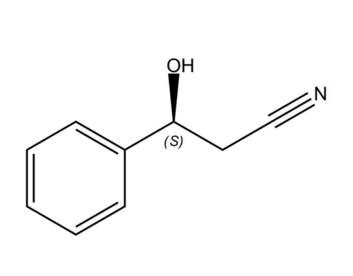 132203-26-0；(S)-3-hydroxy-3-phenylpropanenitrile