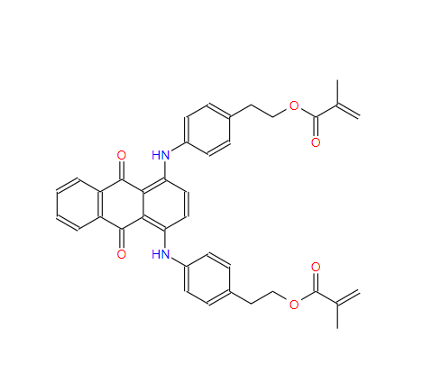 1,4-双(4-(2-甲基丙烯酰氧基乙基)苯基氨基)蒽醌