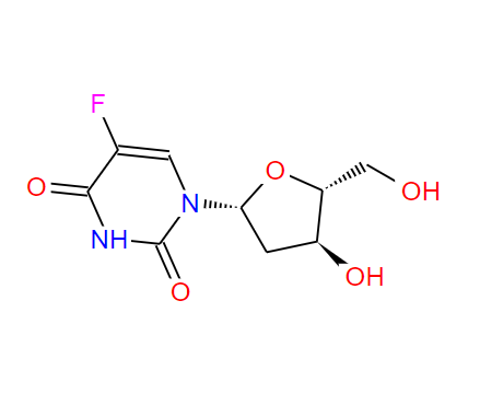 5-氟-2'-脱氧脲核苷；50-91-9