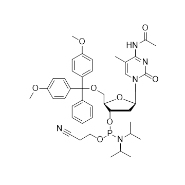 N4-乙酰基-5-甲基-5'-O-DMT-脱氧胞苷亚磷酰胺单体